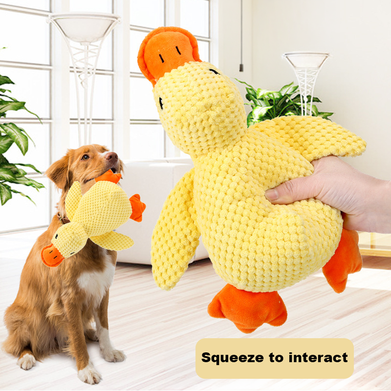 Waddlesworth the Duck | Squeaky Plush Dog Toy PlayWoofMe